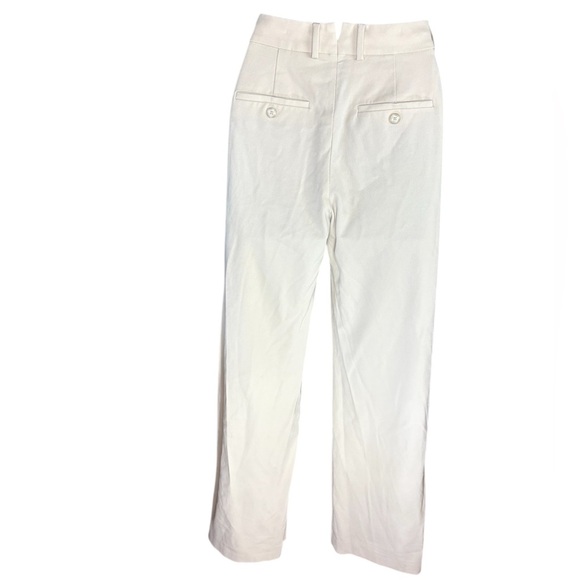 Aritzia Babaton Publish trouser Pants cream color sz 0 preloved without flaws - Picture 3 of 10